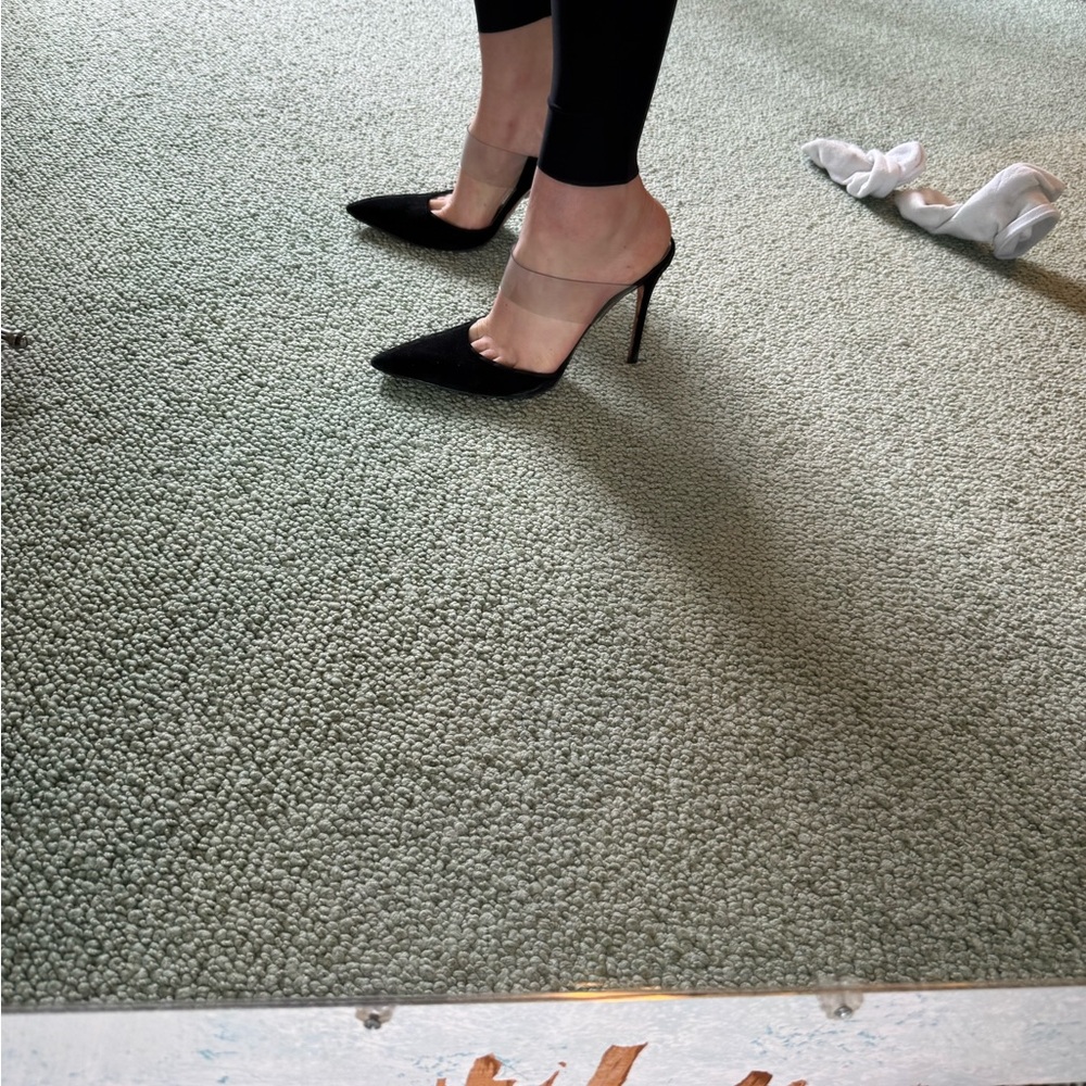 SCHUTZ

SIONNE MULE BLACK SUEDE/VINYL - Picture 8 of 10